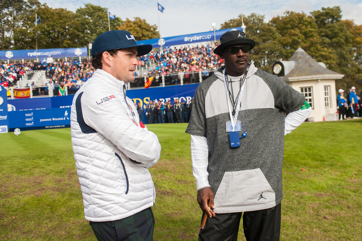 Keegan Bradley calls Michael Jordan the "Human ATM."