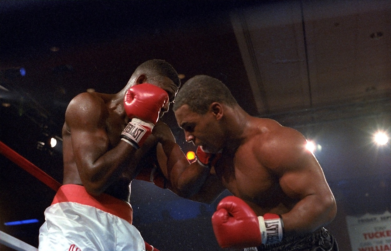 Mike Tyson vs. Jose Ribalta in August 1986