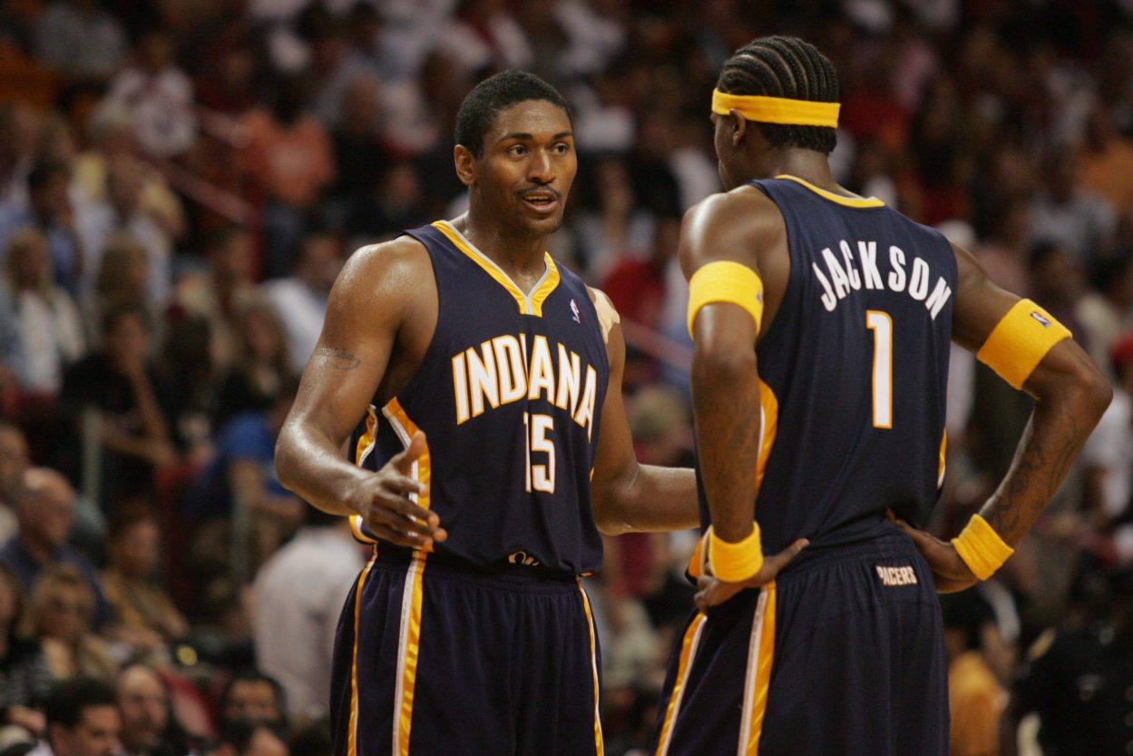 Metta Sandiford-Artest Slid Note to Stephen Jackson During ‘Malice at the Palace’ Hearing: ‘Did You Really Hit the Guy?’