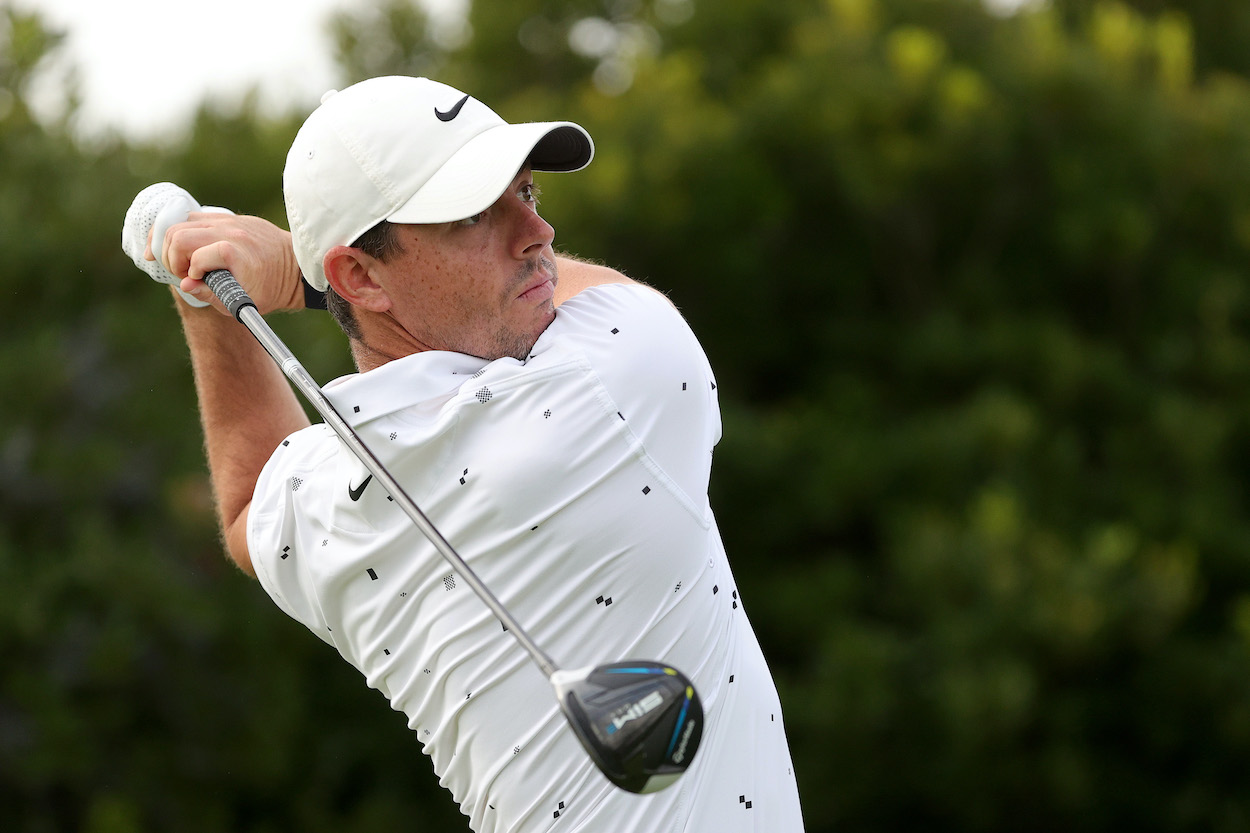 Rory McIlroy's 3-wood is up for grabs.