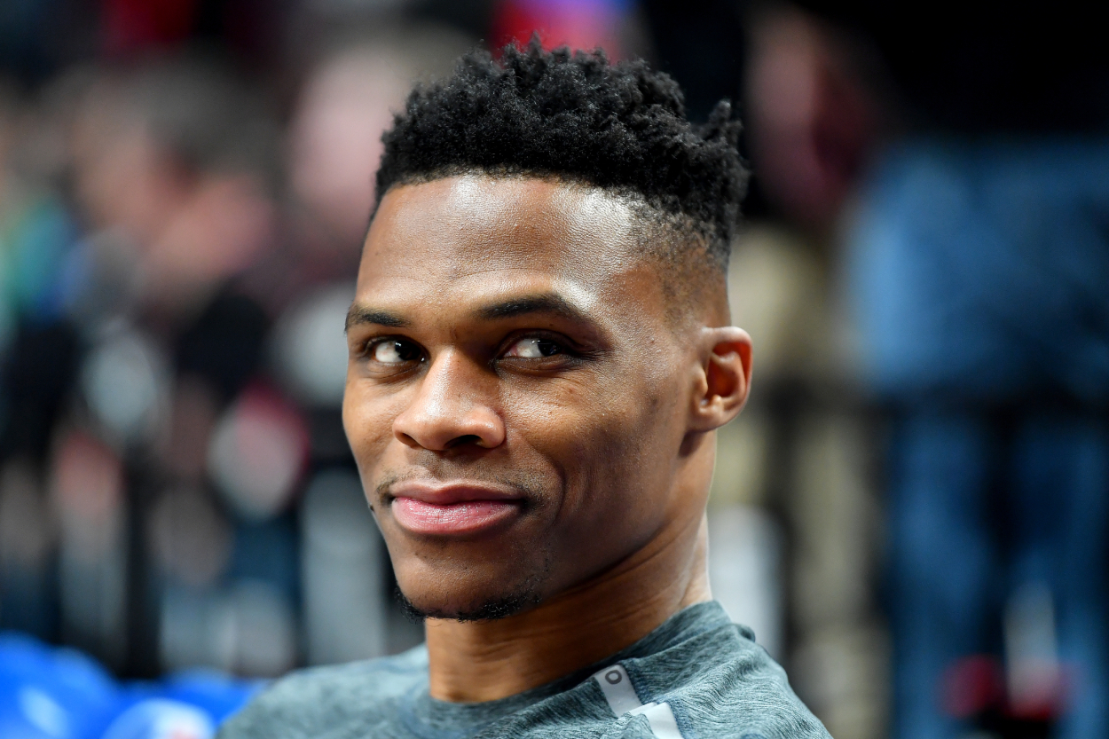 Lakers star Russell Westbrook, who may have helped LA add another player through free agency.
