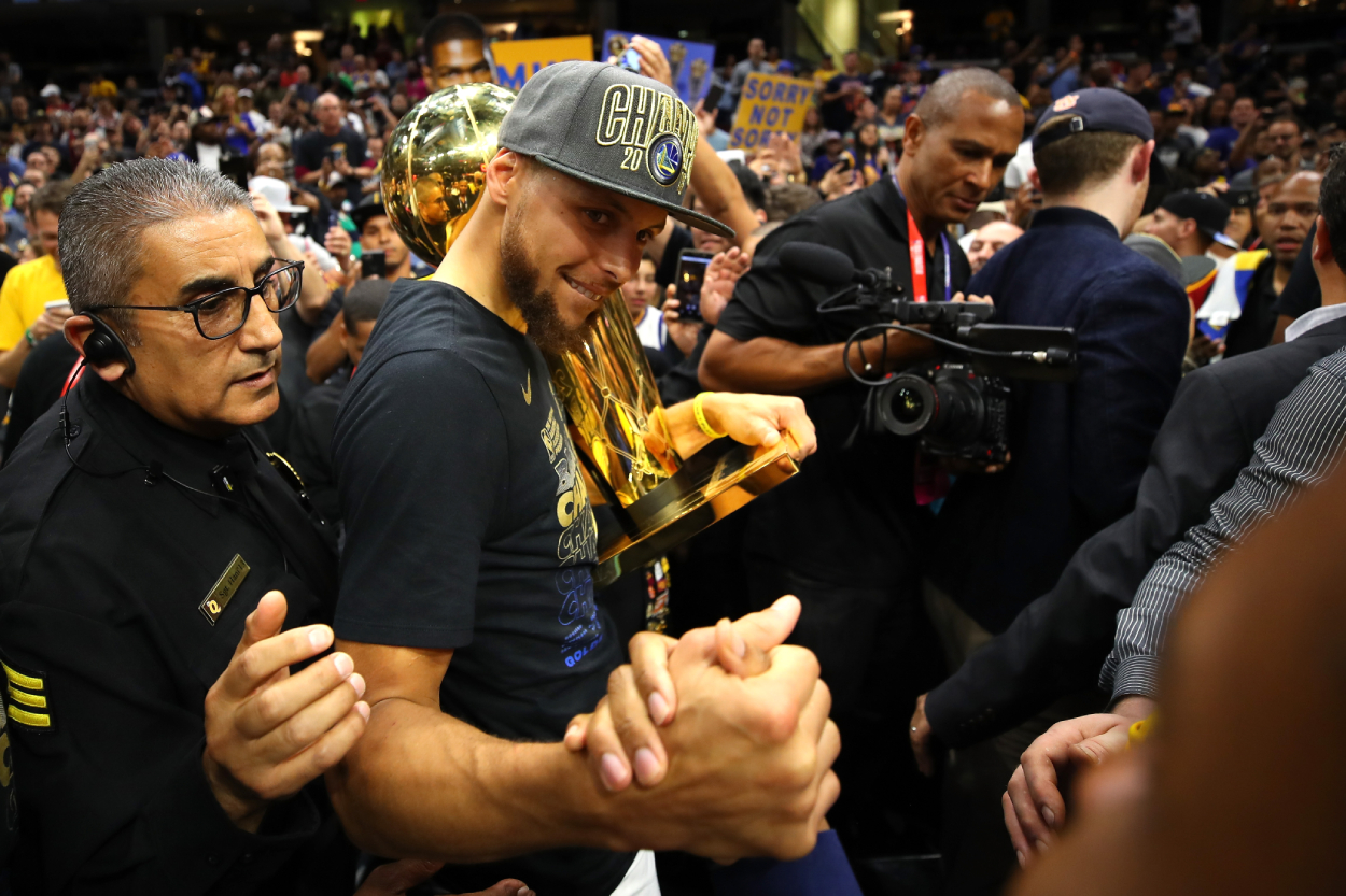 Stephen Curry of the Golden State Warriors, who may see his team add a former All-Star in free agency.