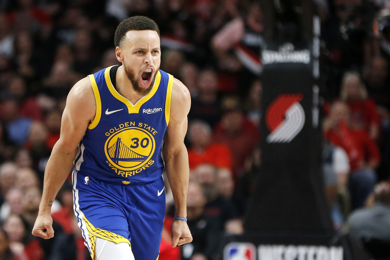 Stephen Curry of the Golden State Warriors in 2019.