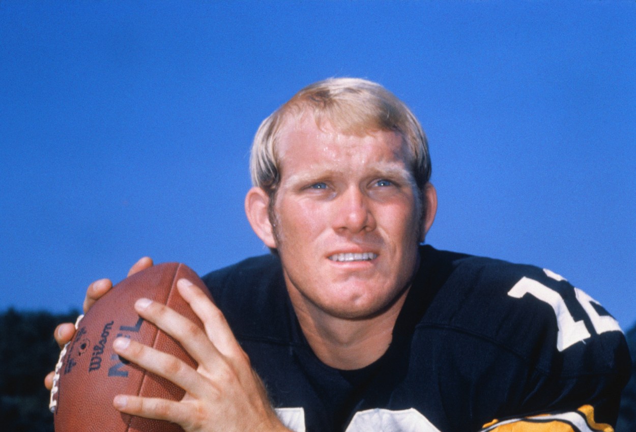 Pittsburgh Steelers quarterback Terry Bradshaw.