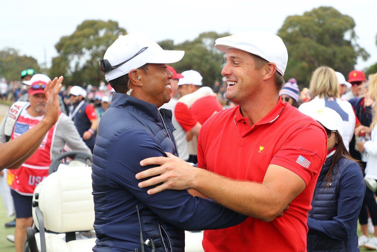 Tiger Woods is one of Bryson DeChambeau's biggest fans.