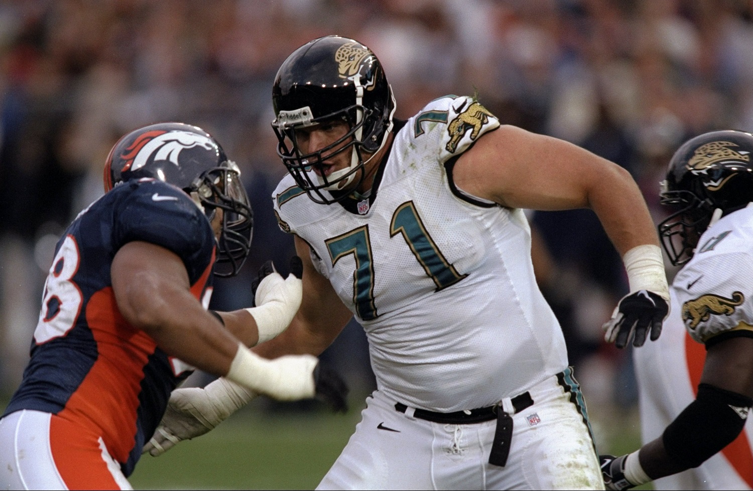 The Jacksonville Jaguars made Tony Boselli the first player they ever drafted. The stellar offensive lineman rewarded their faith with stellar play until injuries cut short his NFL career. | Getty Images