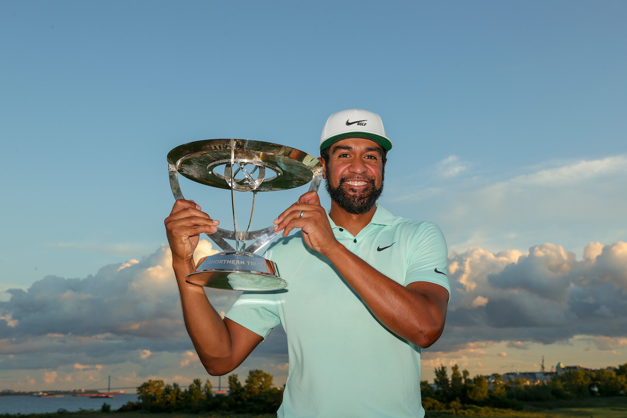 Tony Finau is the new leader of the FedEx Cup Playoffs.