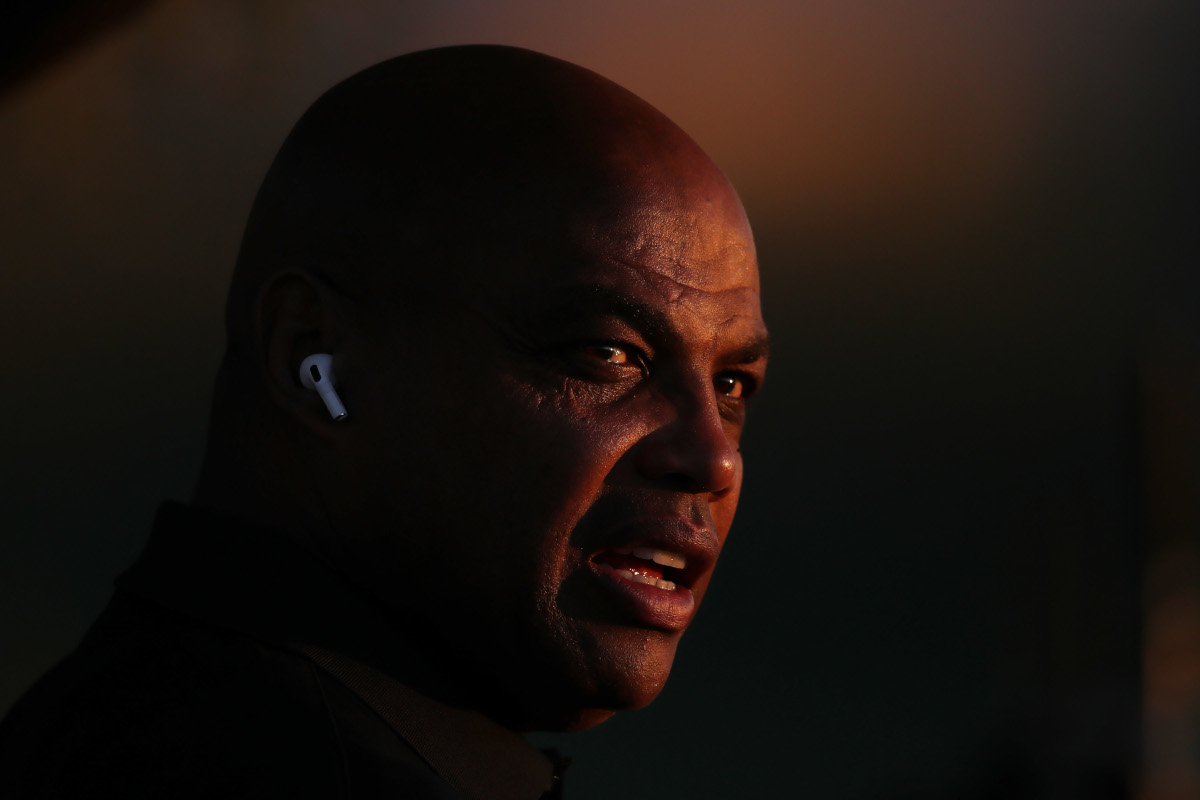 Charles Barkley is likely to address just about any subject while a microphone is in front of him