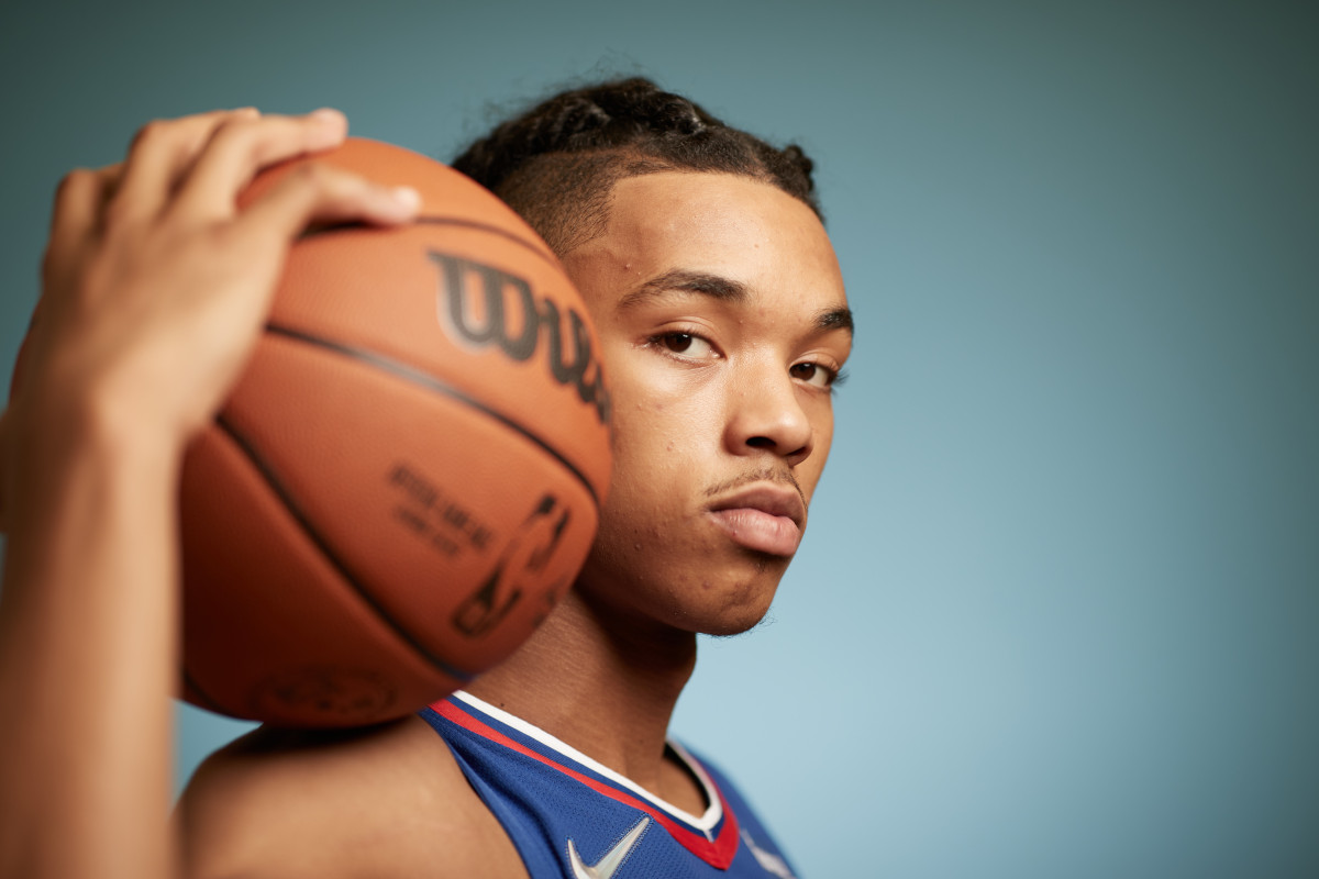 Second-round pick Brandon Boston Jr. of the LA Clippers