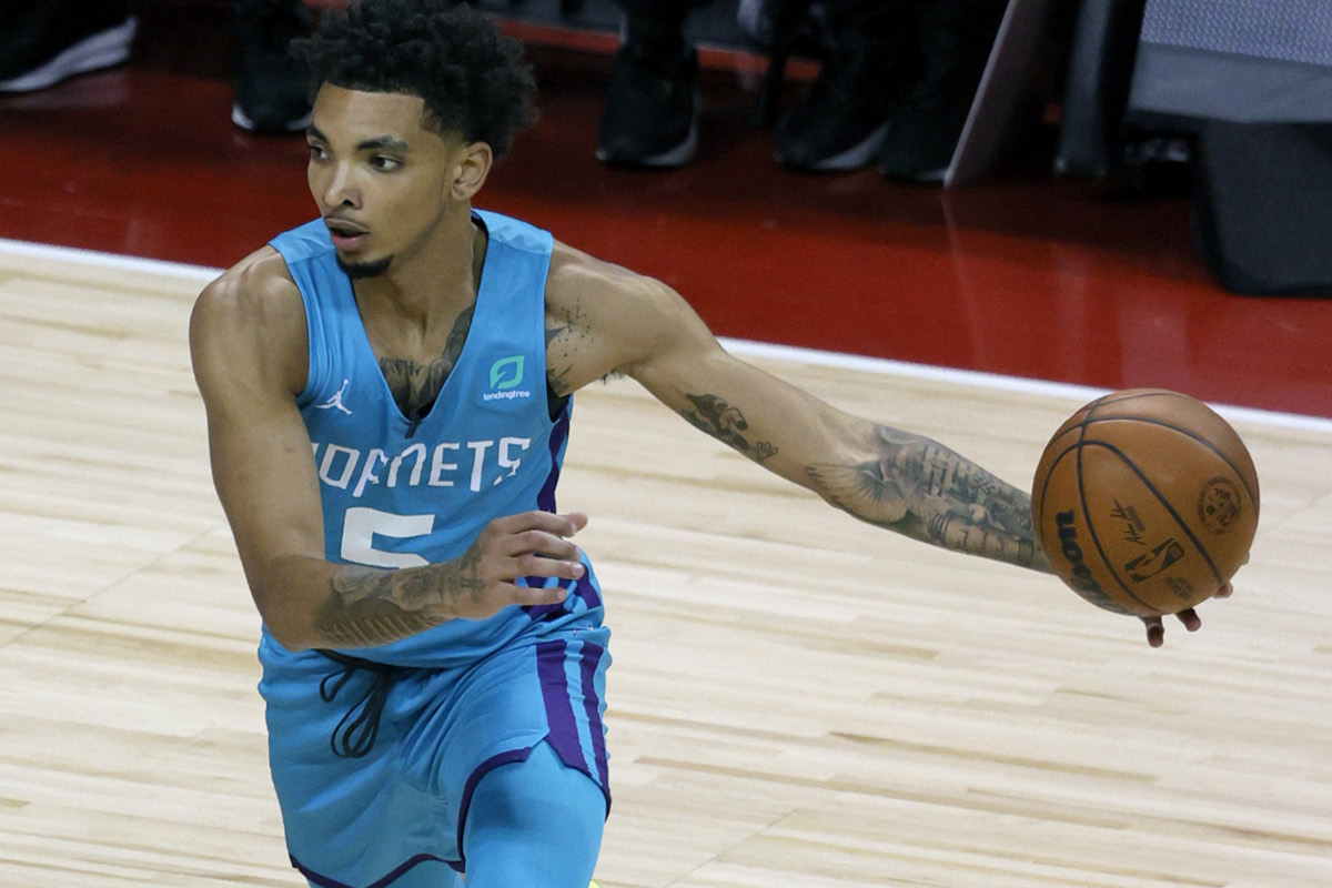 Charlotte Hornets rookie James Bouknight had a rough Summer League outing, but got some tips from owner Michael Jordan