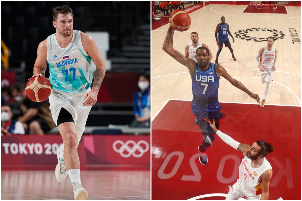 Luka Dončić and Slovenia are unbeaten in their (four-game) Olympic history, while Kevin Durant and Team USA seem to have gotten on track after an early loss in Tokyo