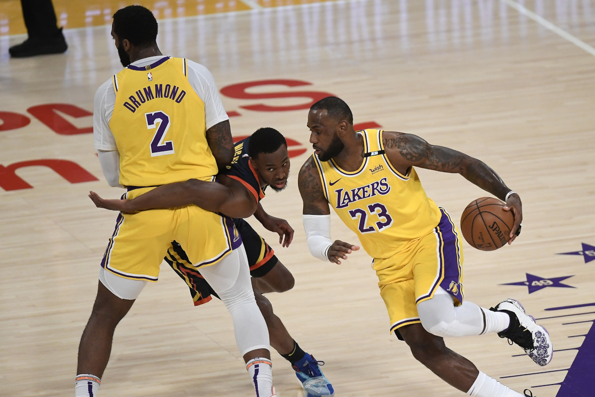 Andre Drummond won't be setting screens for LeBron James in 2021-22
