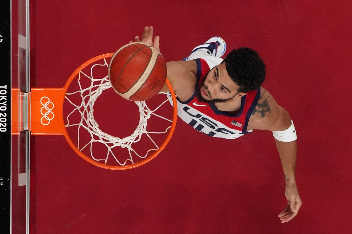 Jayson Tatum had a game-high 27 points for USA Basketball against the Czech Republic and is Team USA's leading scorer at the 2020 Tokyo Olympics