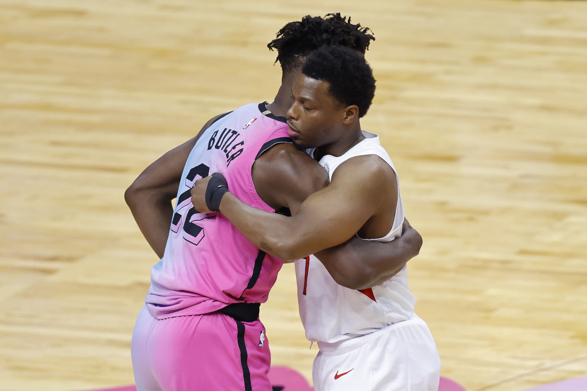 Close friends Jimmy Butler and Kyle Lowry are joining forces with the Miami Heat