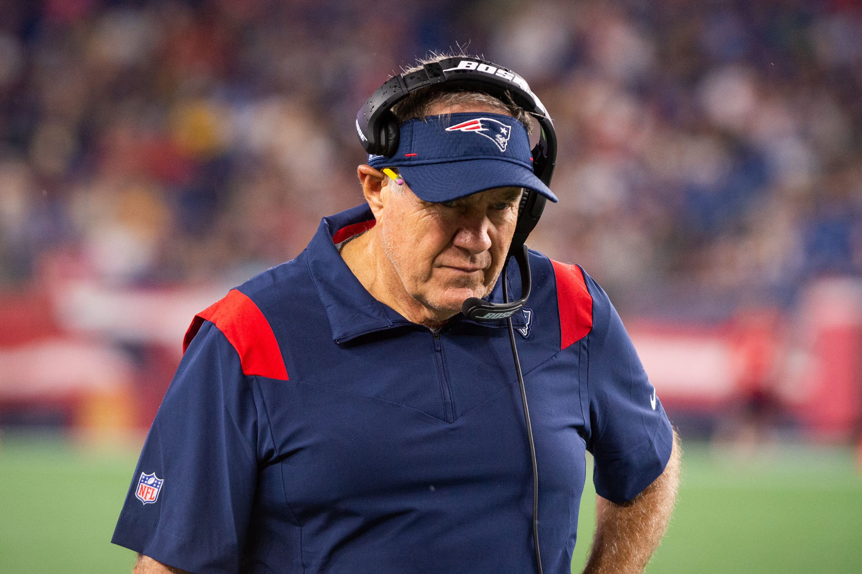 New England Patriots head coach Bill Belichick, the highest paid NFL coach