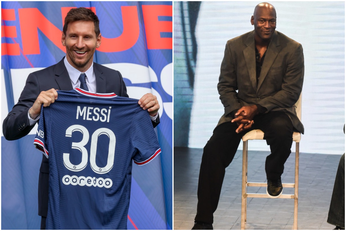 Lionel Messi's move to Paris-St. Germain will give Michael Jordan a boost in the wallet