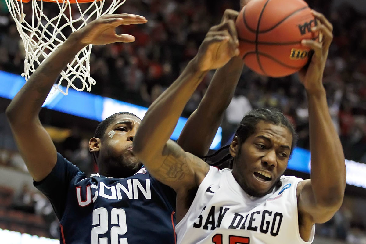 Kawhi Leonard spent a lot of time while at San Diego State studying Michael Jordan