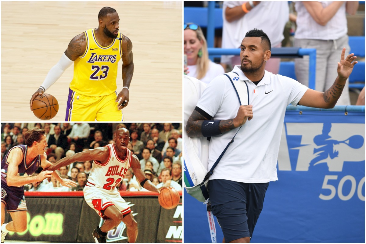 Controversial Tennis Star Nick Kyrgios Claims LeBron James Is Better Than Michael Jordan: ‘Not Even a Debate’