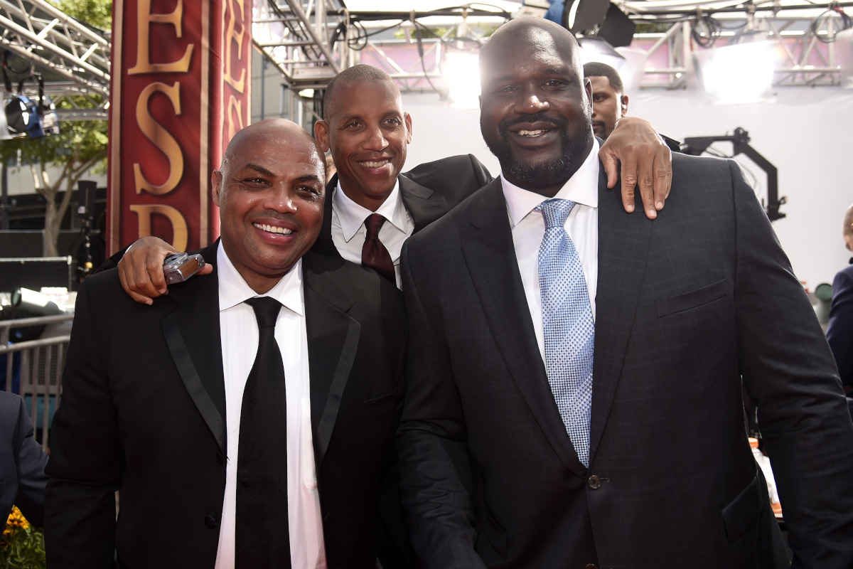 Charles Barkley and Shaquille O'Neal pictured at the 2016 ESPYS