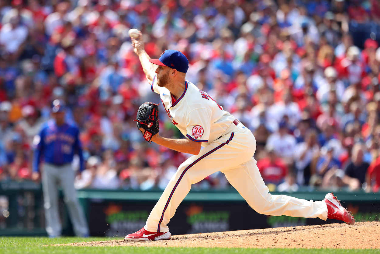 Zack Wheeler of the Philadelphia Phillies.