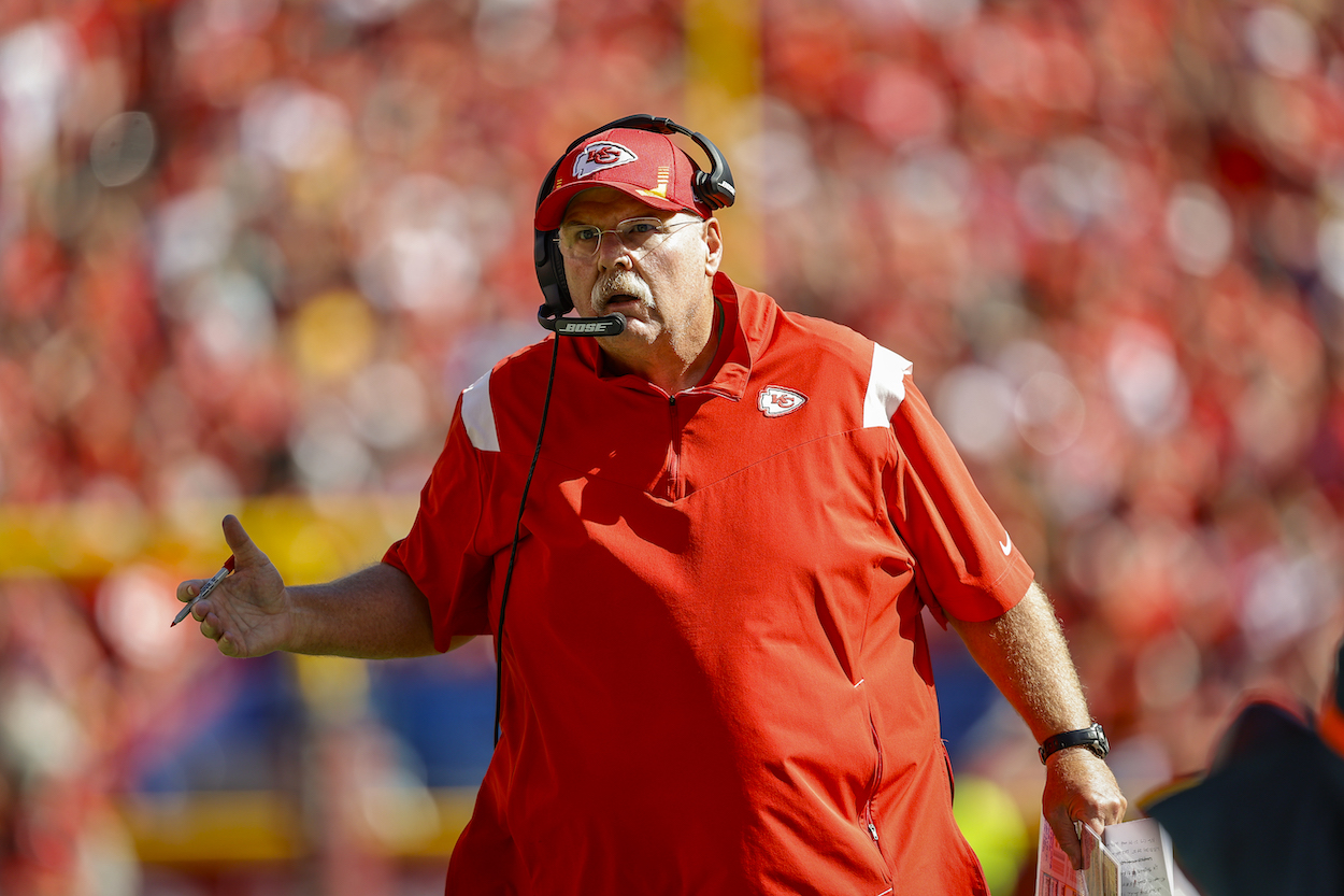 Kansas City Chiefs head coach Andy Reid.