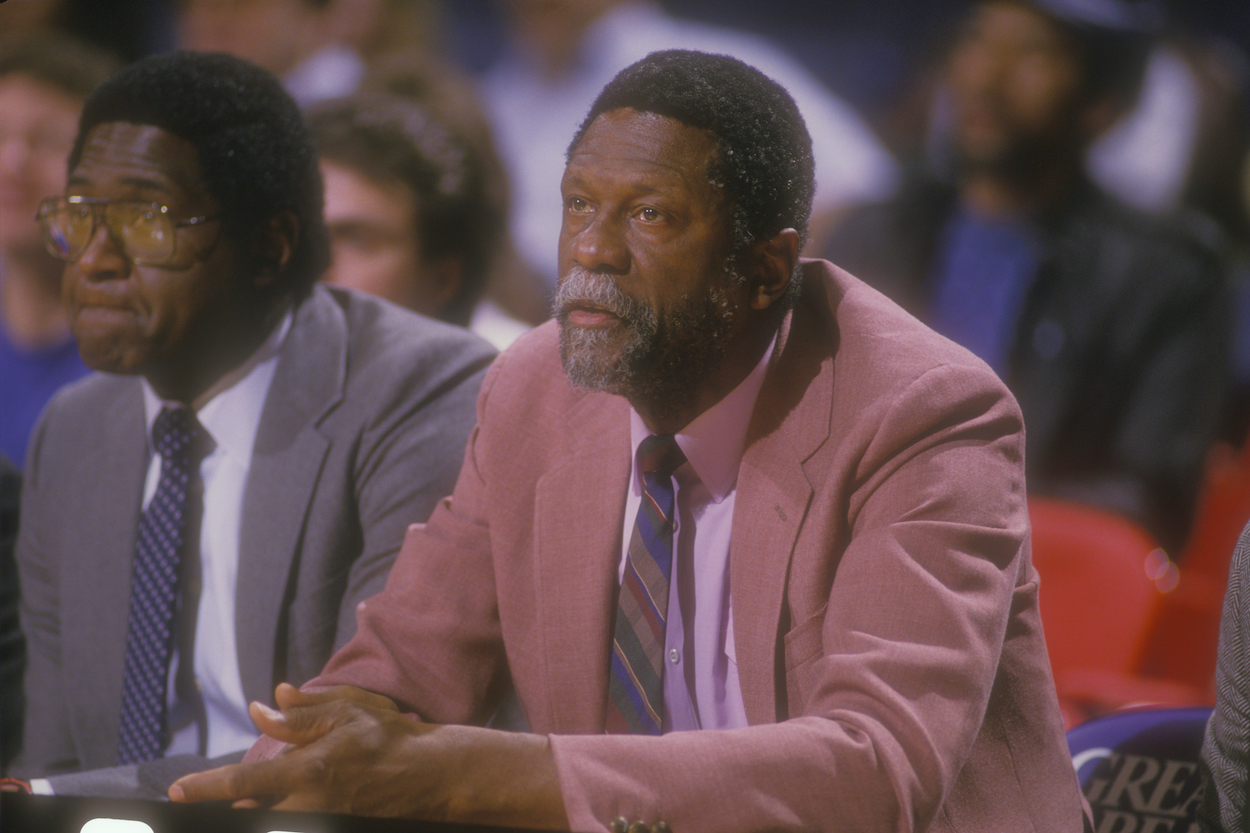 Bill Russell was a no-nonsense head coach in the NBA.