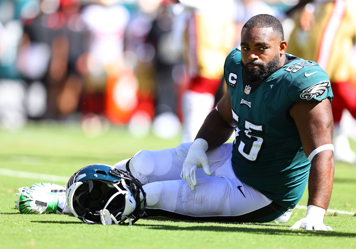 Eagles lose Brandon Graham and Brandon Brooks to injuries on the same day.