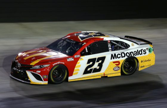 Bubba Wallace drives at Bristol