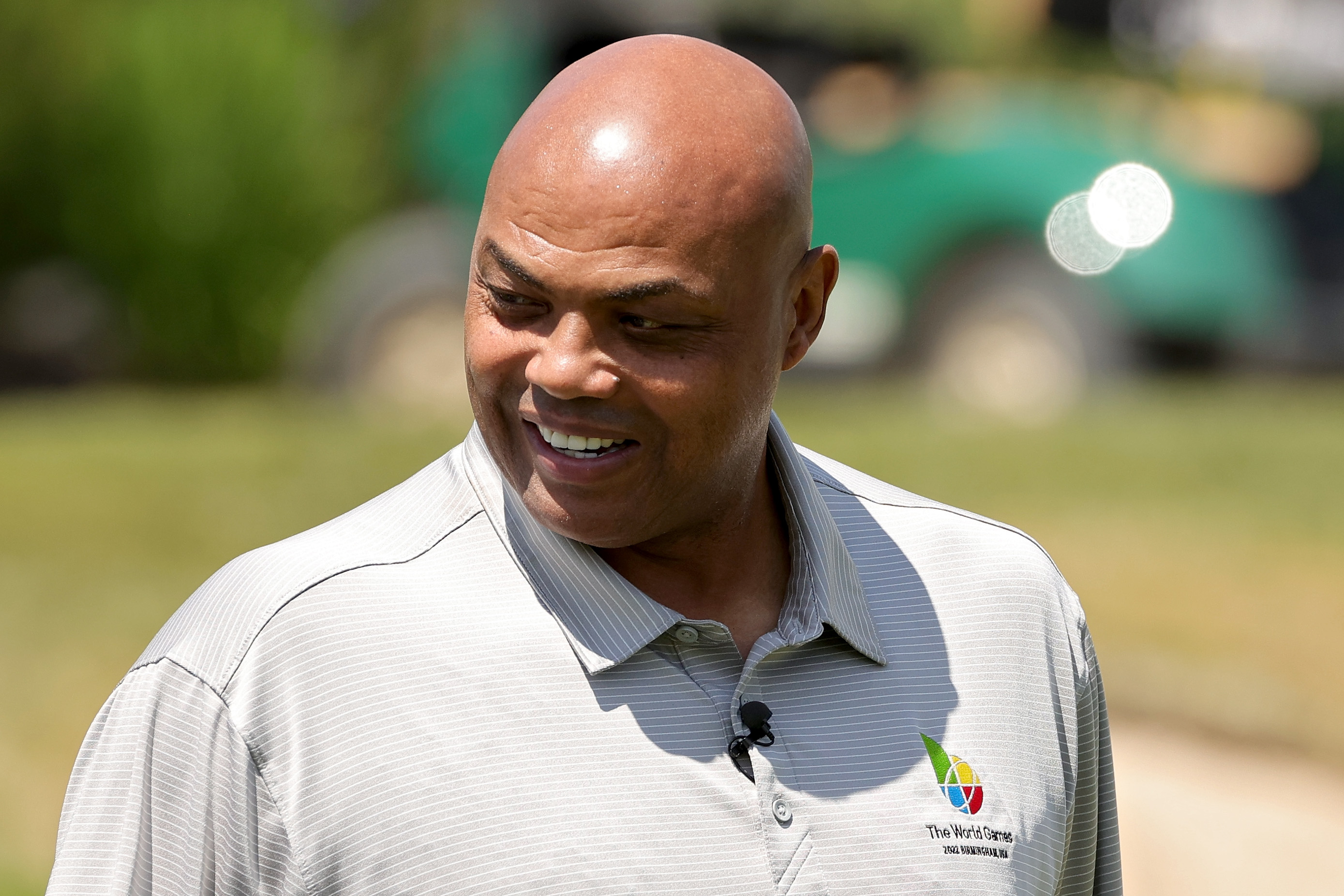 Charles Barkley prepares for Capital One's "The Match"