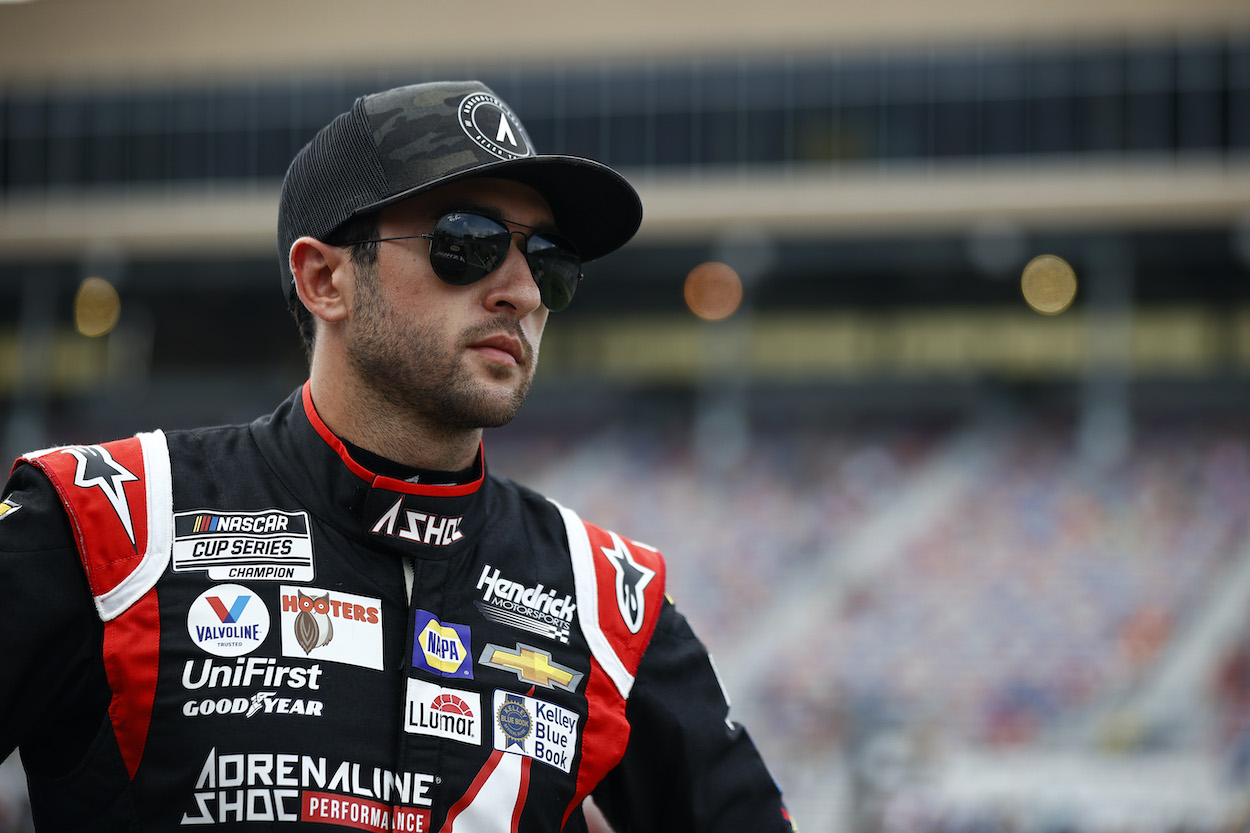 Chase Elliott before Cup race at Atlanta