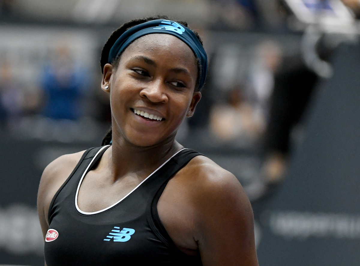 Cori "Coco" Gauff, whose parents encouraged her from a young age