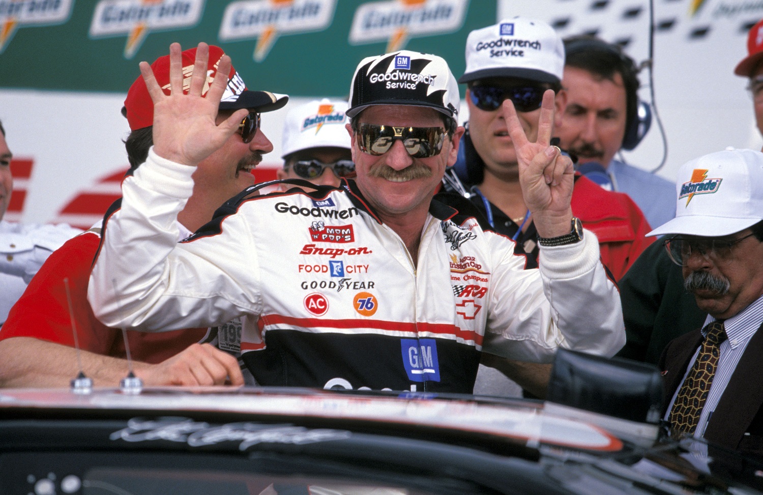 Dale Earnhardt, legendary NASCAR Cup Series driver.