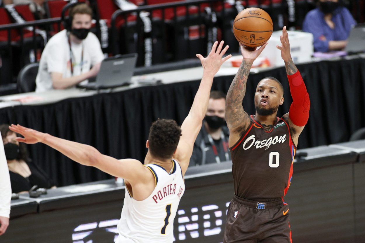 Damian Lillard Left a Bright-Eyed Michael Porter Jr. Totally Awestruck During the NBA Playoffs: ‘Bro, I’ve Never Seen That Before’