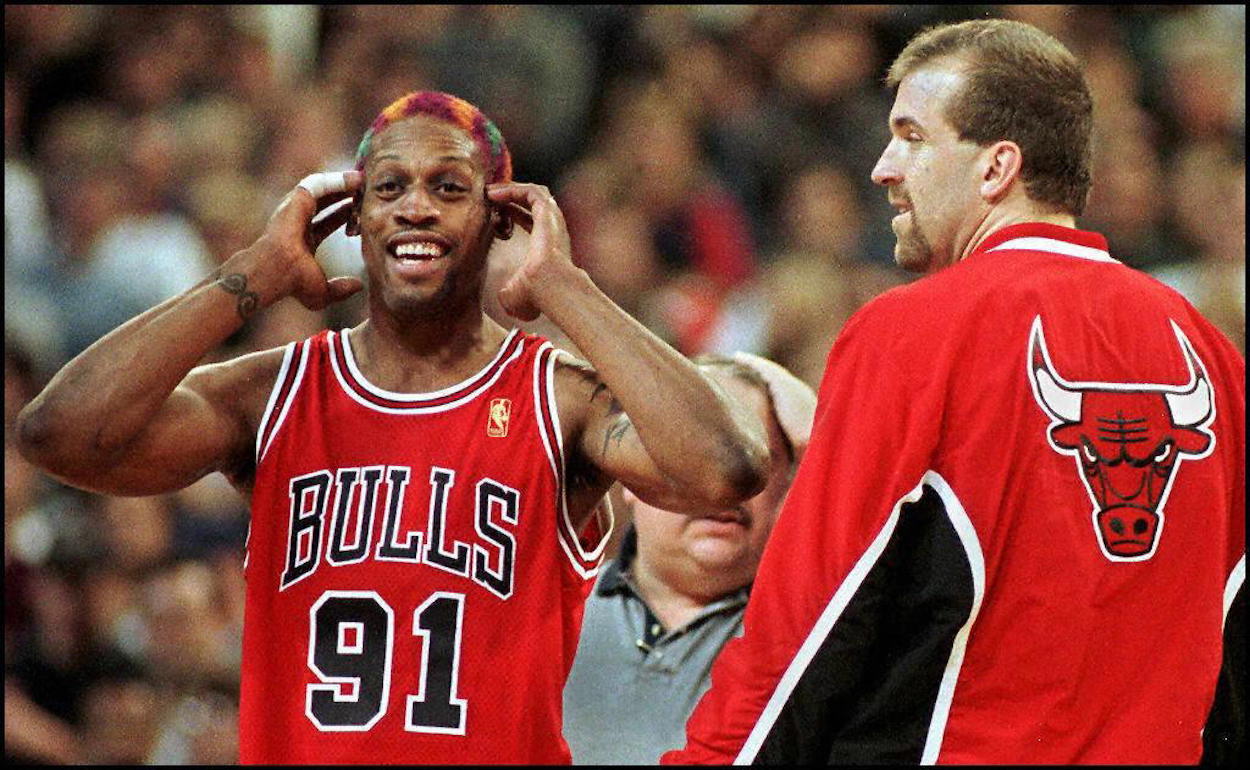 The Athletic NBA on X: Dennis Rodman won. A lot. Among players who played  as many games as Rodman, he's fifth in all-time win percentage. “You just  felt the impact night after