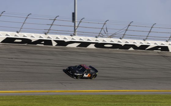 Denny Hamlin tests Next Gen car