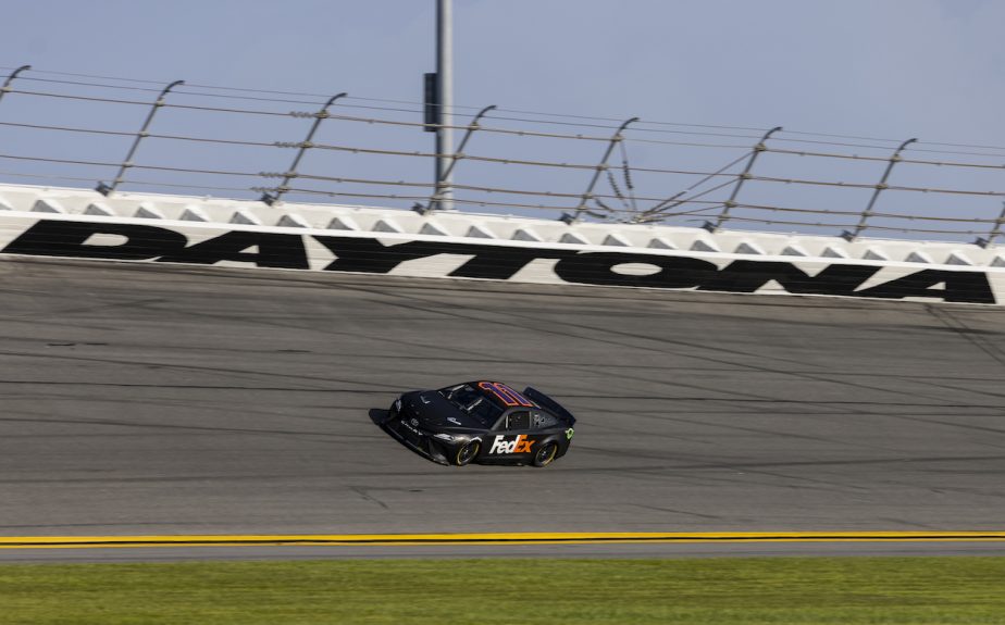 Denny Hamlin tests Next Gen car