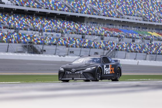 Denny Hamlin drives Next Gen Car