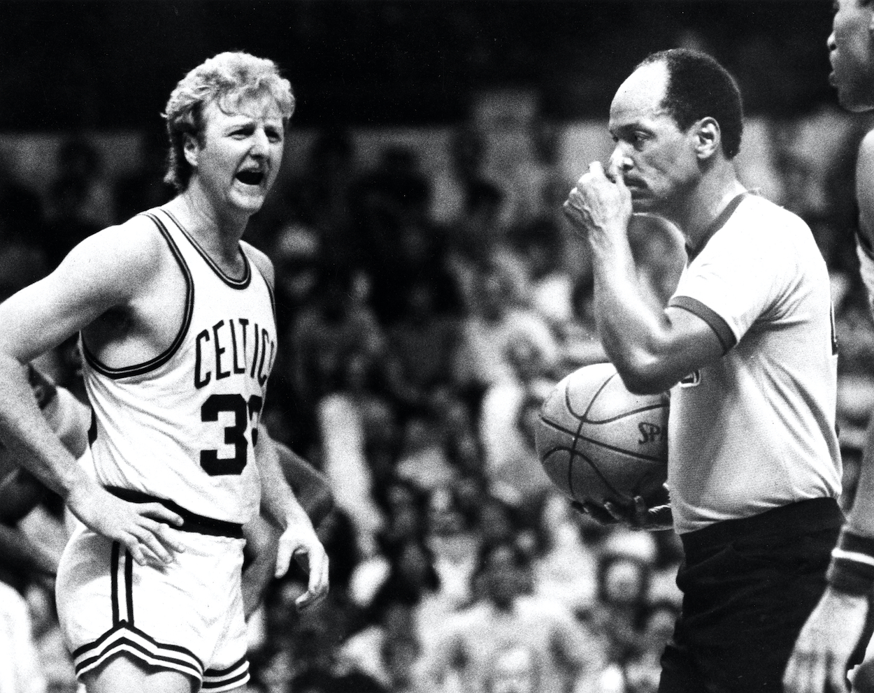 Don't make Larry Bird angry on the basketball court.