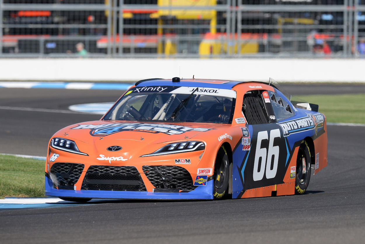 Matt Jaskol during qualifying at Indianapolis Motor Speedway