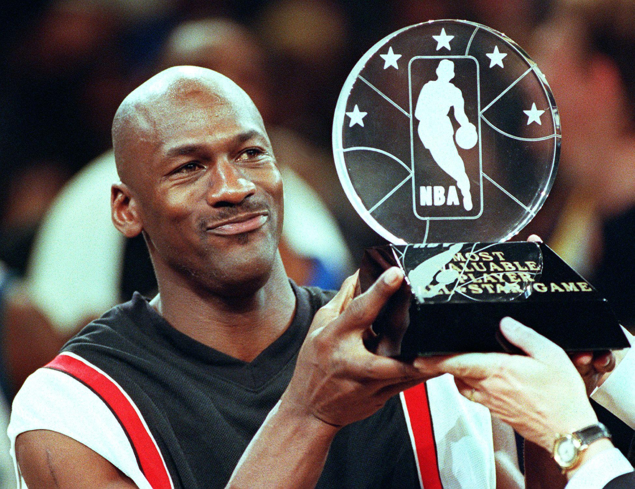 Former NBA star Michael Jordan, who many people consider to be the GOAT of all sports.