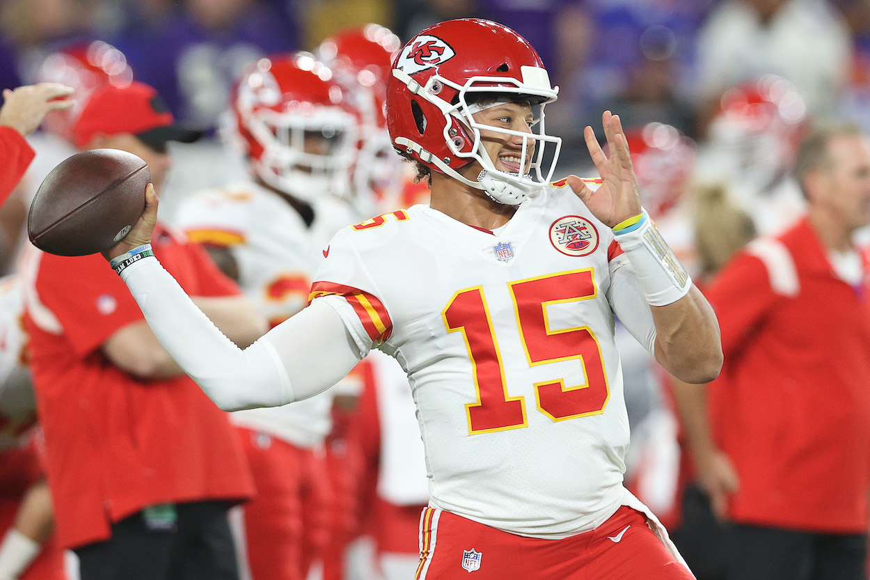 Patrick Mahomes' brother became the story of the Chiefs' Week 2 loss to the Ravens.