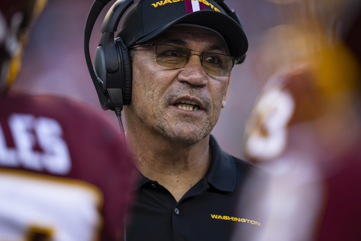 Washington Football Team head coach Ron Rivera in 2021.