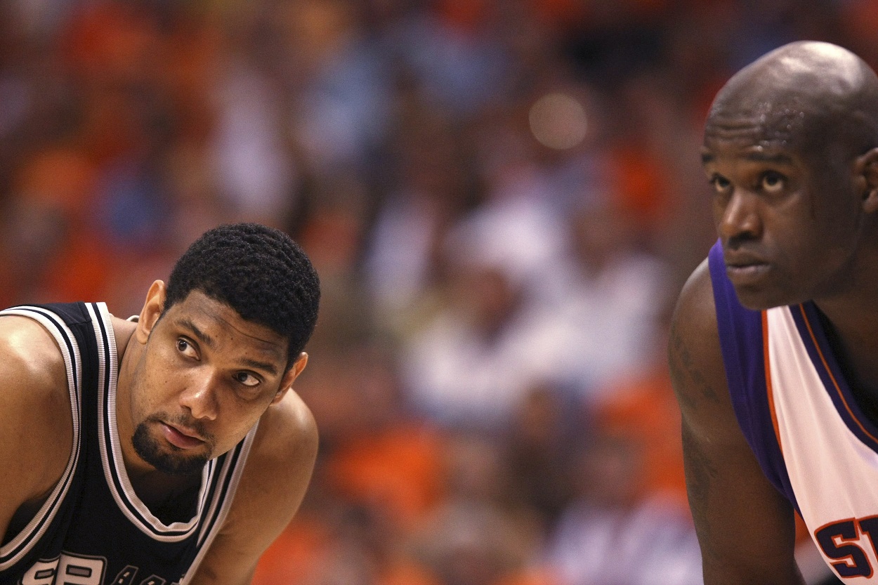 Shaquille O’Neal Failed Miserably to Trash Talk Tim Duncan: ‘A Guy I Could Never Break’
