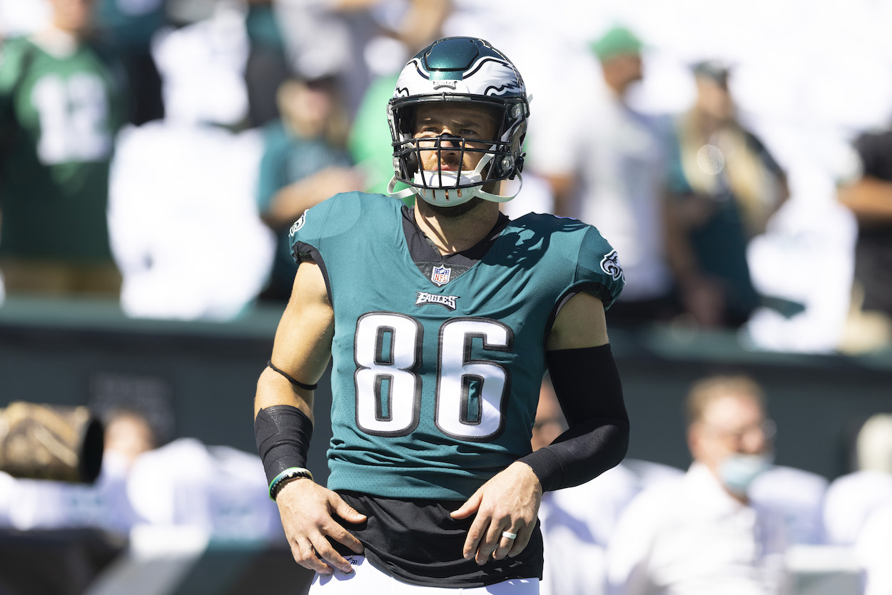 Philadelphia Eagles TE Zach Ertz during Week 2.