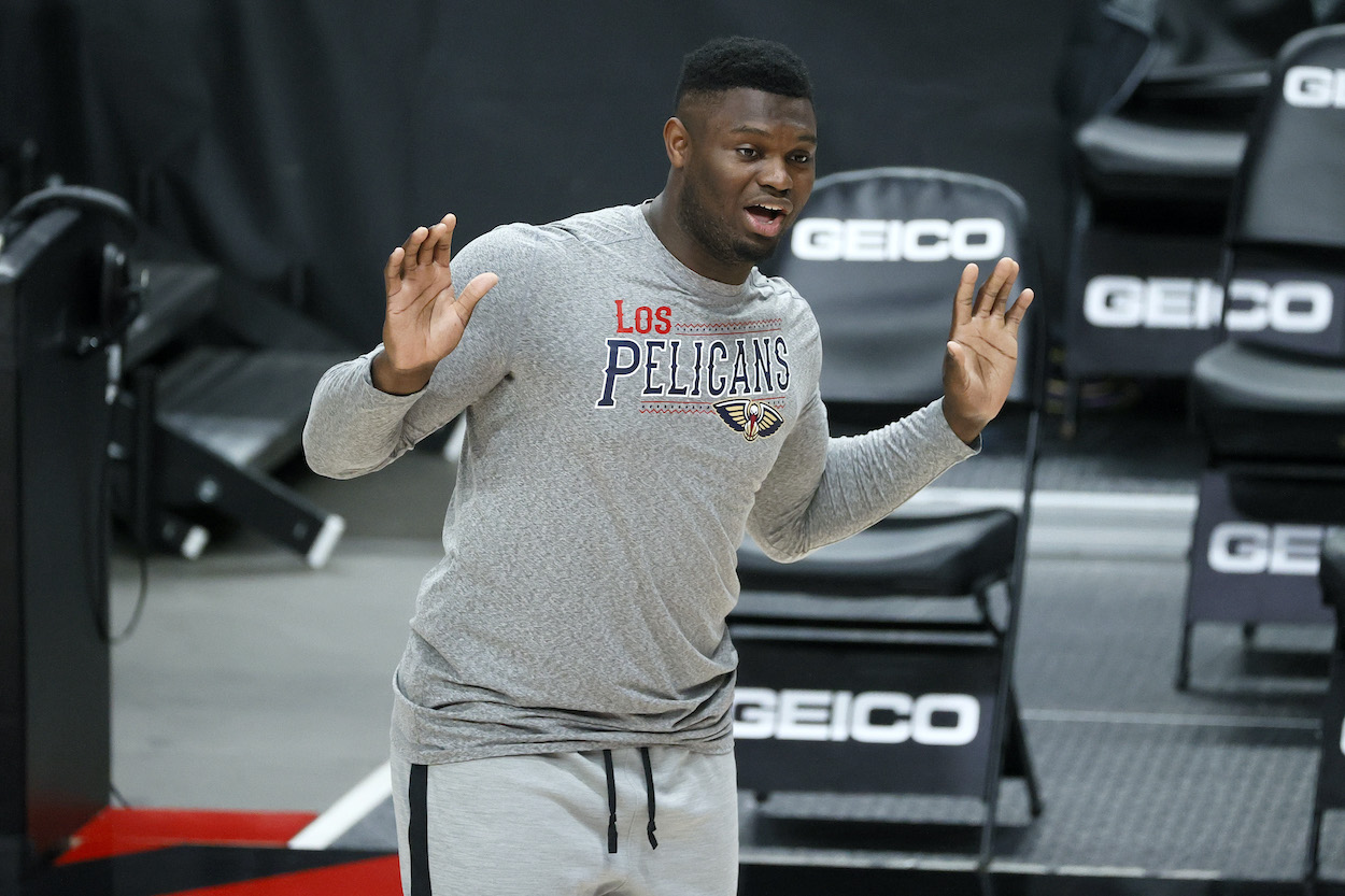 Zion Williamson has kept a secret from Pelicans fans all summer long.