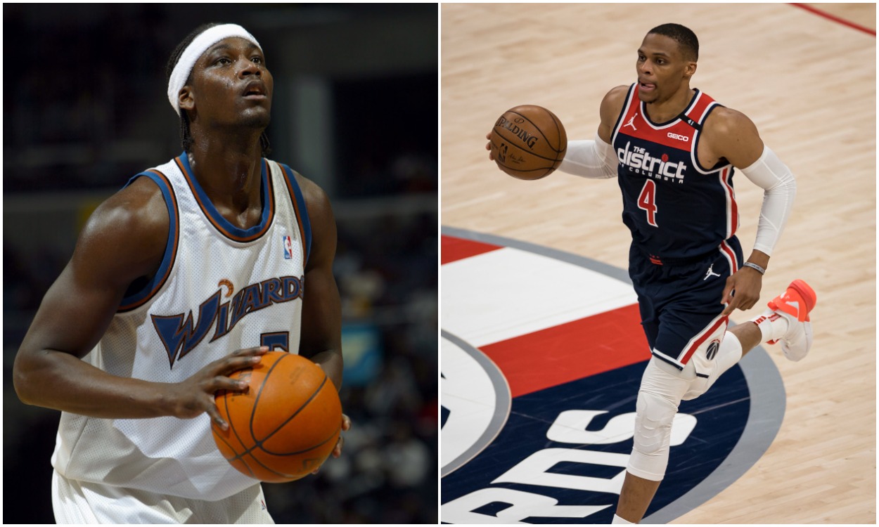Call it the battle of the Wizards. Kwame Brown was not a fan of a new look shared on social media by Russell Westbrook.