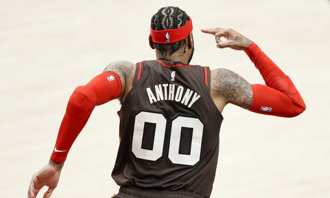 Carmelo Anthony wanted a new identity when he was a kid