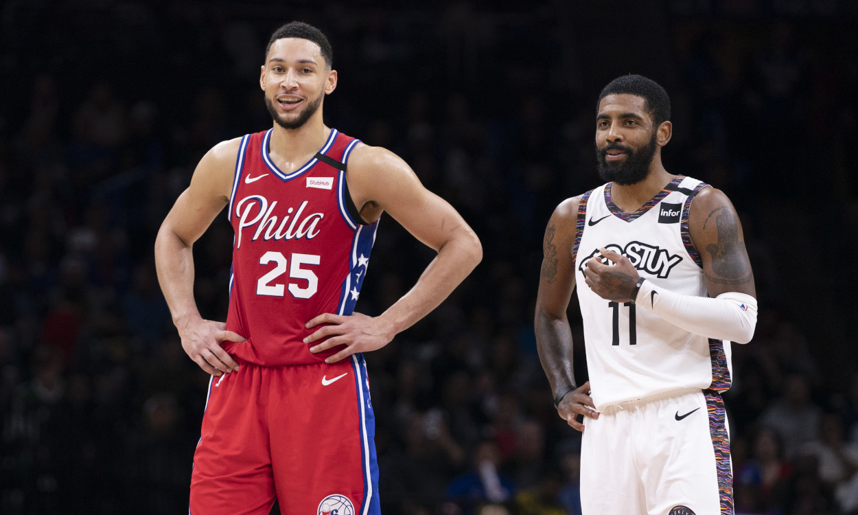 A proposed deal to send Kyrie Irving to the Philadelphia 76ers for Ben Simmons was reportedly nixed by Brooklyn Nets superstar Kevin Durant