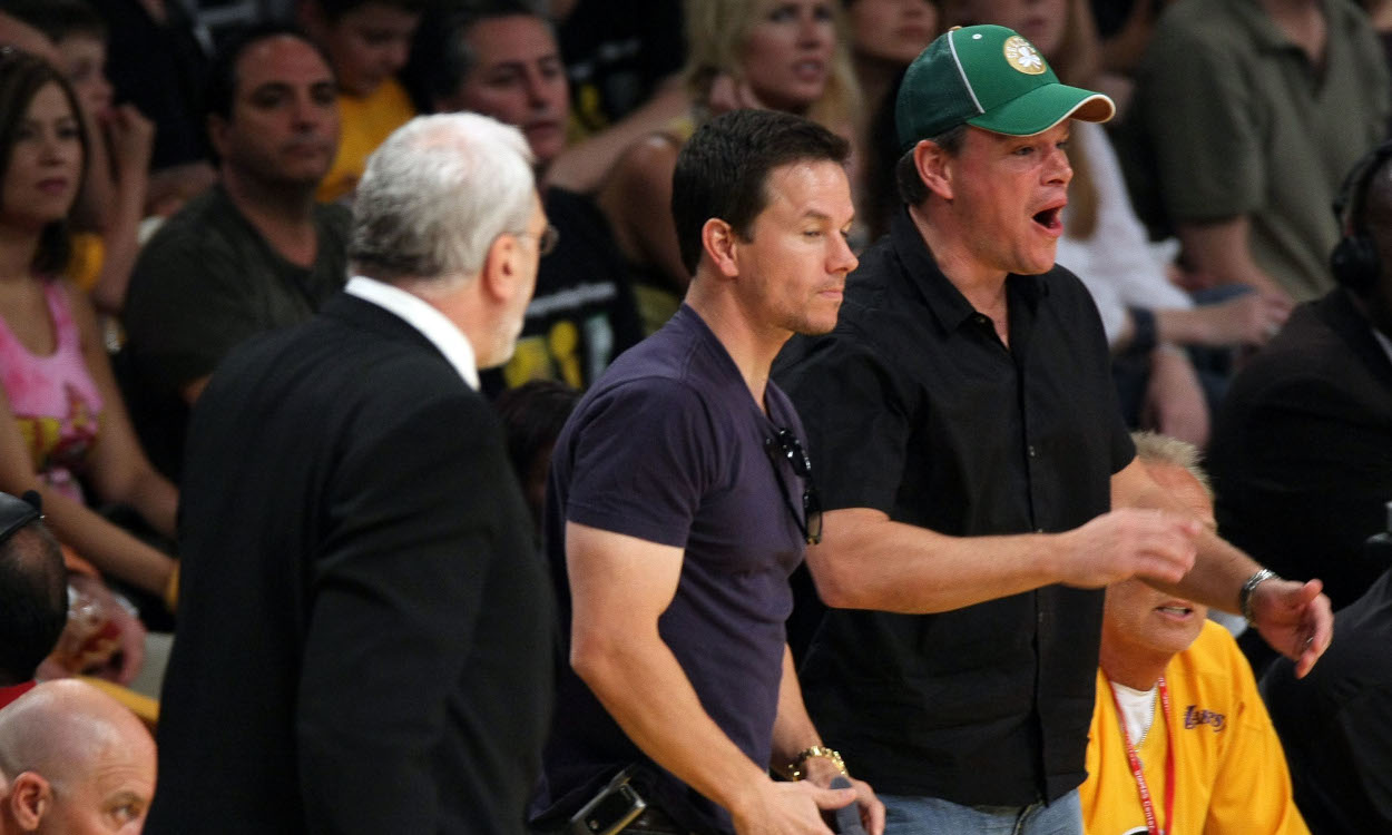 Phil Jackson is the Zen Master, but he lost his cool when a couple of Hollywood actors from Boston spoke up in the 2008 NBA Finals