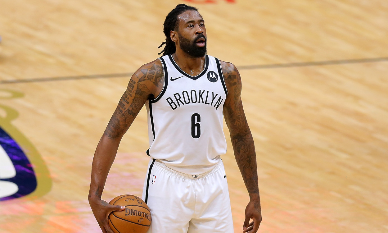 DeAndre Jordan is no longer with the Brooklyn Nets, but his longtime friendship with Kevin Durant and Kyrie Irving is solid